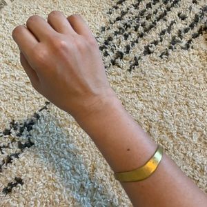 brass cuff bracelet
